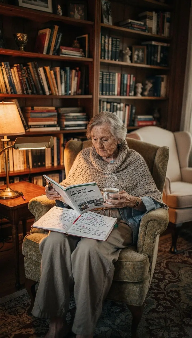 Egy asztalon elhelyezett táblázatok és grafikonok, amelyek a pénzügyi szokások javítását és a takarékosságot szemléltetik oktató jelleggel.